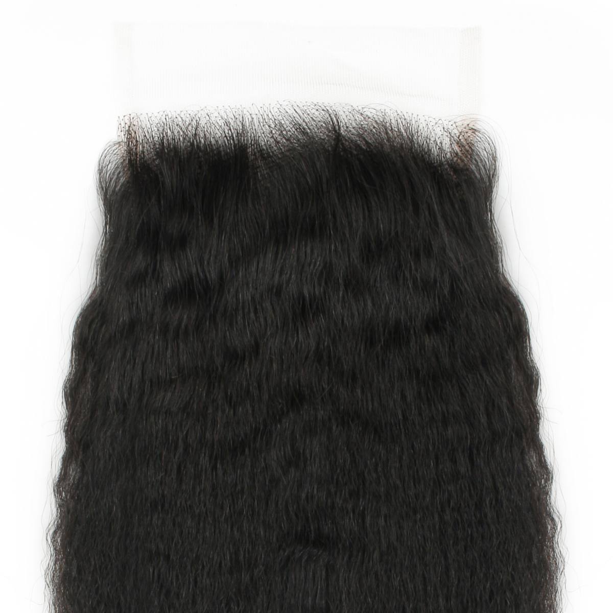 Kinky Straight 5x5 HD Lace Human Hair Closure - URBANPICK FASHION