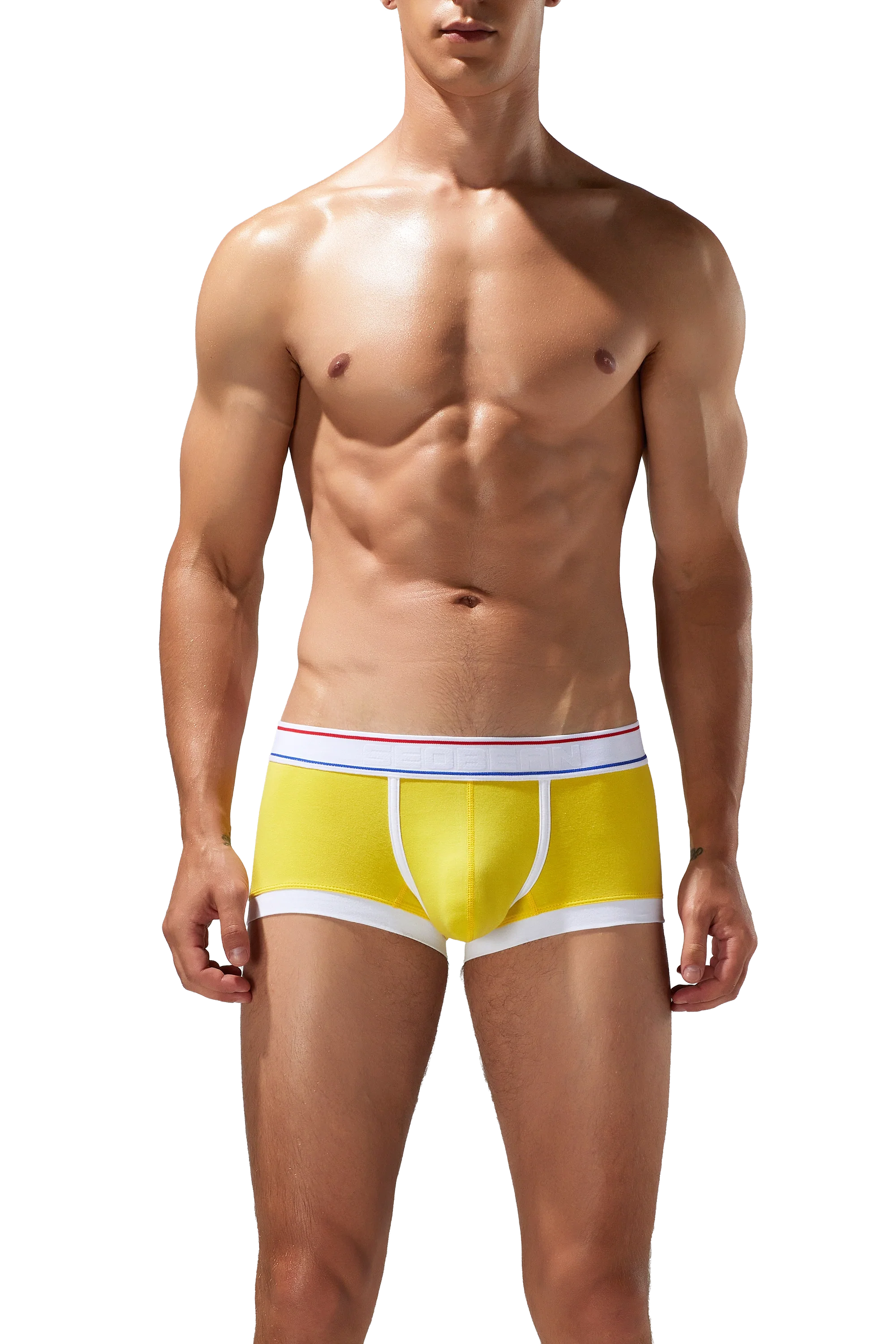 Men’s Solid Cotton Boxer Shorts – Simple & Comfortable Design - URBANPICK FASHION