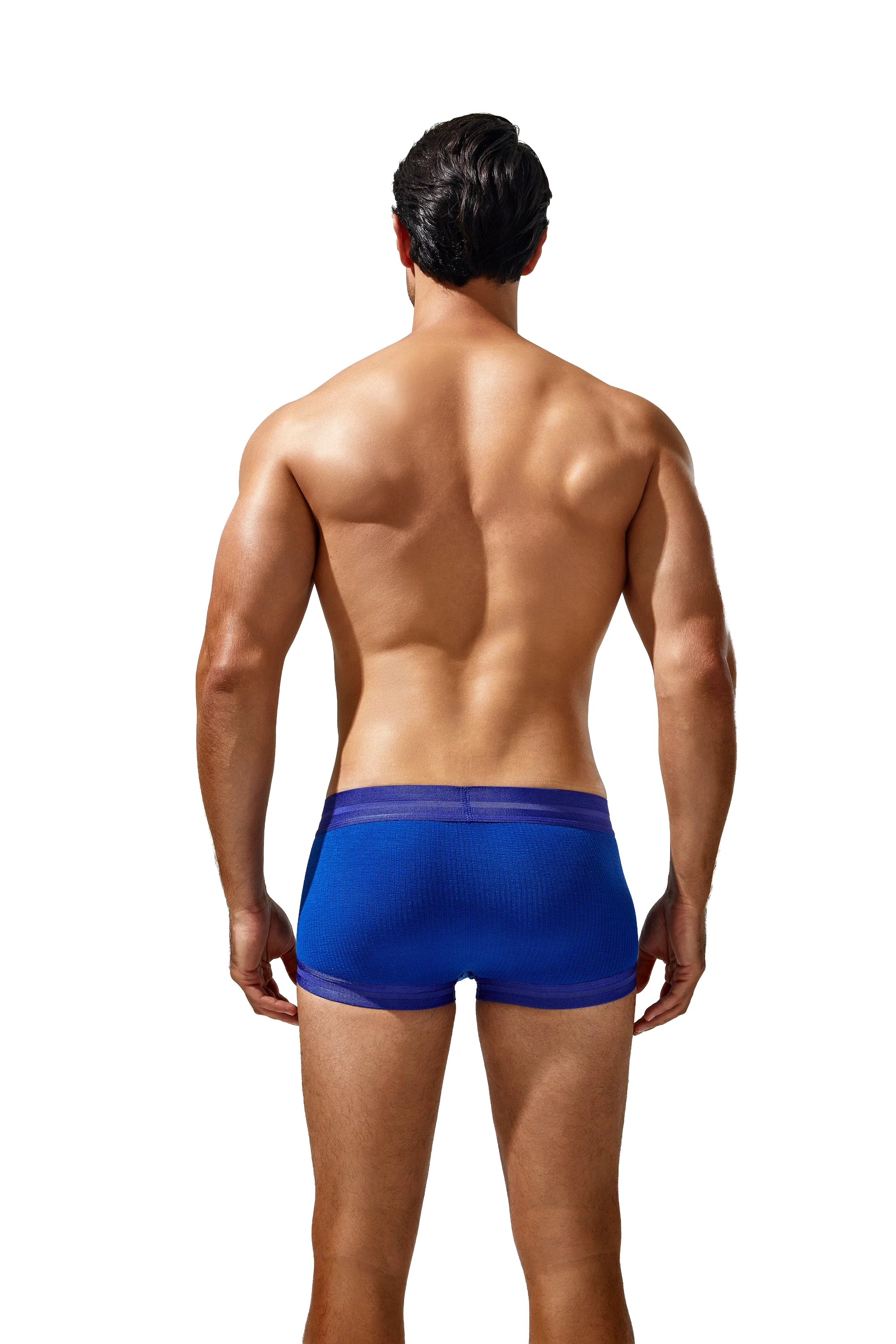 Men's Cotton Boxer Briefs , Breathable & Solid Colors - URBANPICK FASHION
