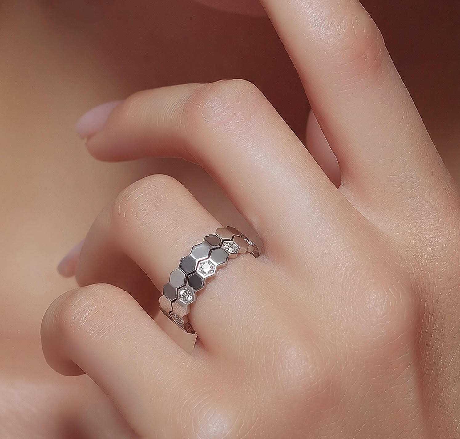 RG110W B.Tiff Pavé Mon Rêve Ring - URBANPICK FASHION