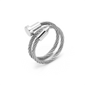 RG116W B.Tiff Pointe Cable Adjustable Ring - URBANPICK FASHION