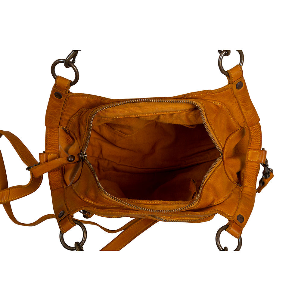 Effervescence Leather & Hair On Bag - URBANPICK FASHION