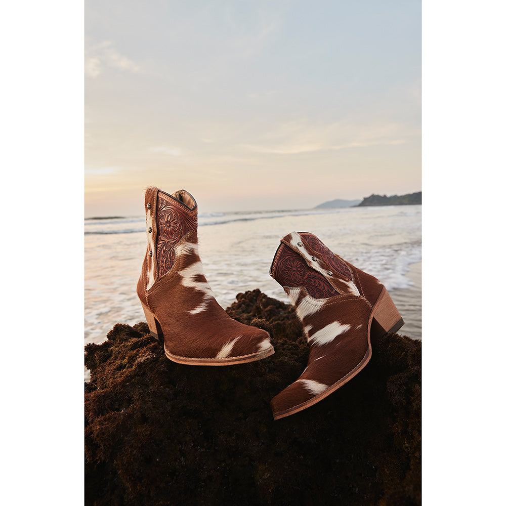 Callie Hair-On Hide Boots - URBANPICK FASHION