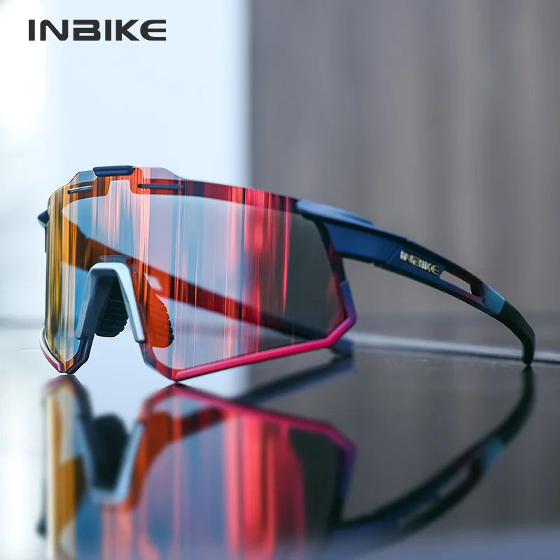 INBIKE Photochromic Cycling Sport Sunglasses