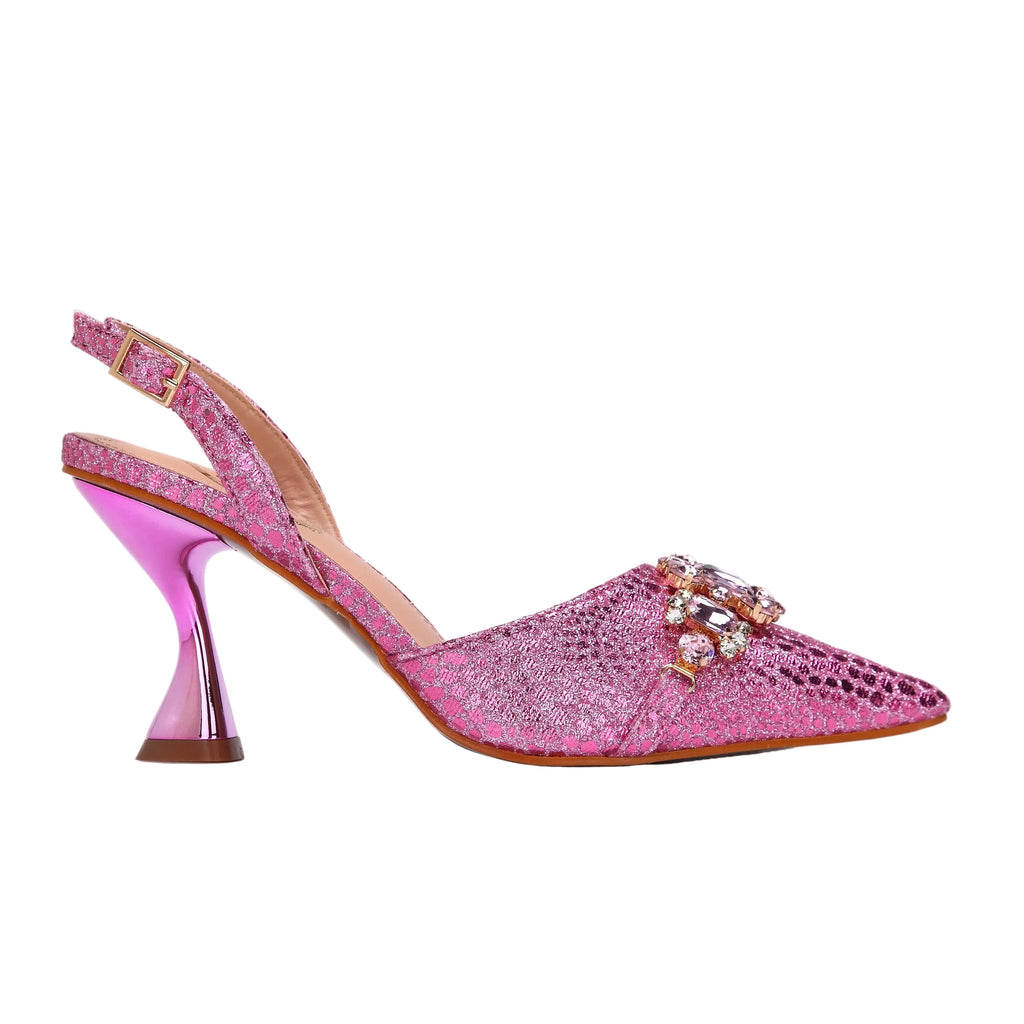 Women's Shoes and Bag Set with Pointed Toe EDN349 - URBANPICK FASHION