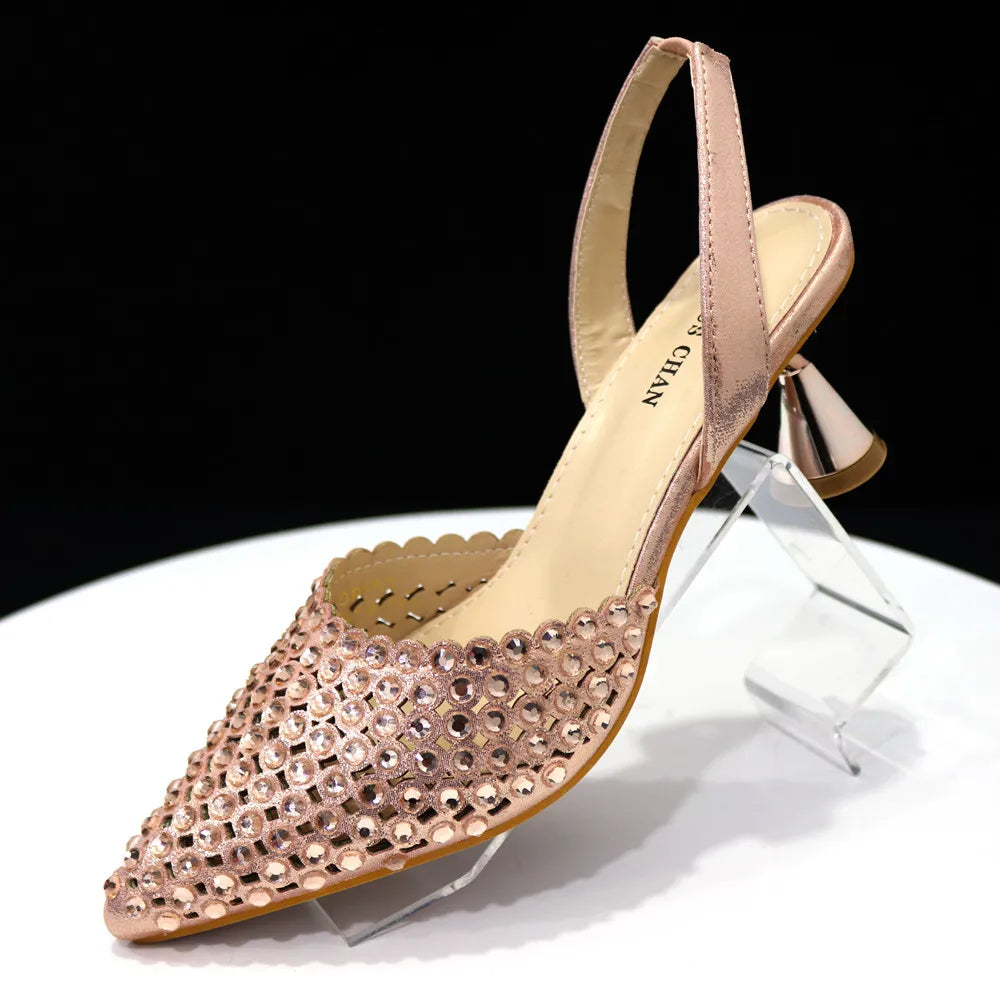 New Diamond Design Shoe and Bag Set - URBANPICK FASHION