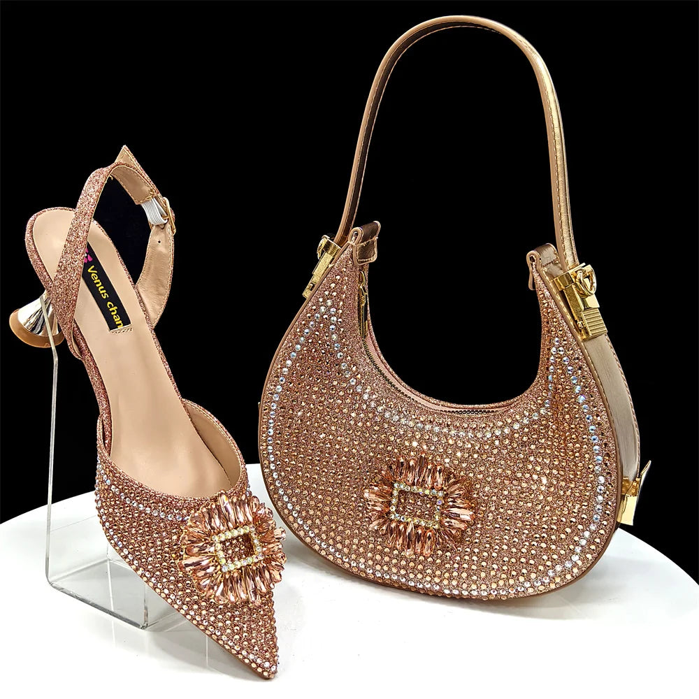 Italian Shoes And Bag Sets EDG1-21 - URBANPICK FASHION