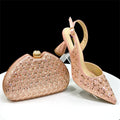 Elegant Italian Design Women's Shoes and Bag Set EDS45 - URBANPICK FASHION