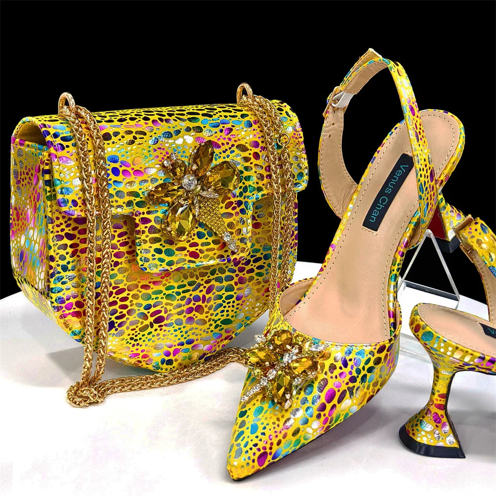 Italian Fuchsia Shoes And Bag Sets ED1990 - URBANPICK FASHION