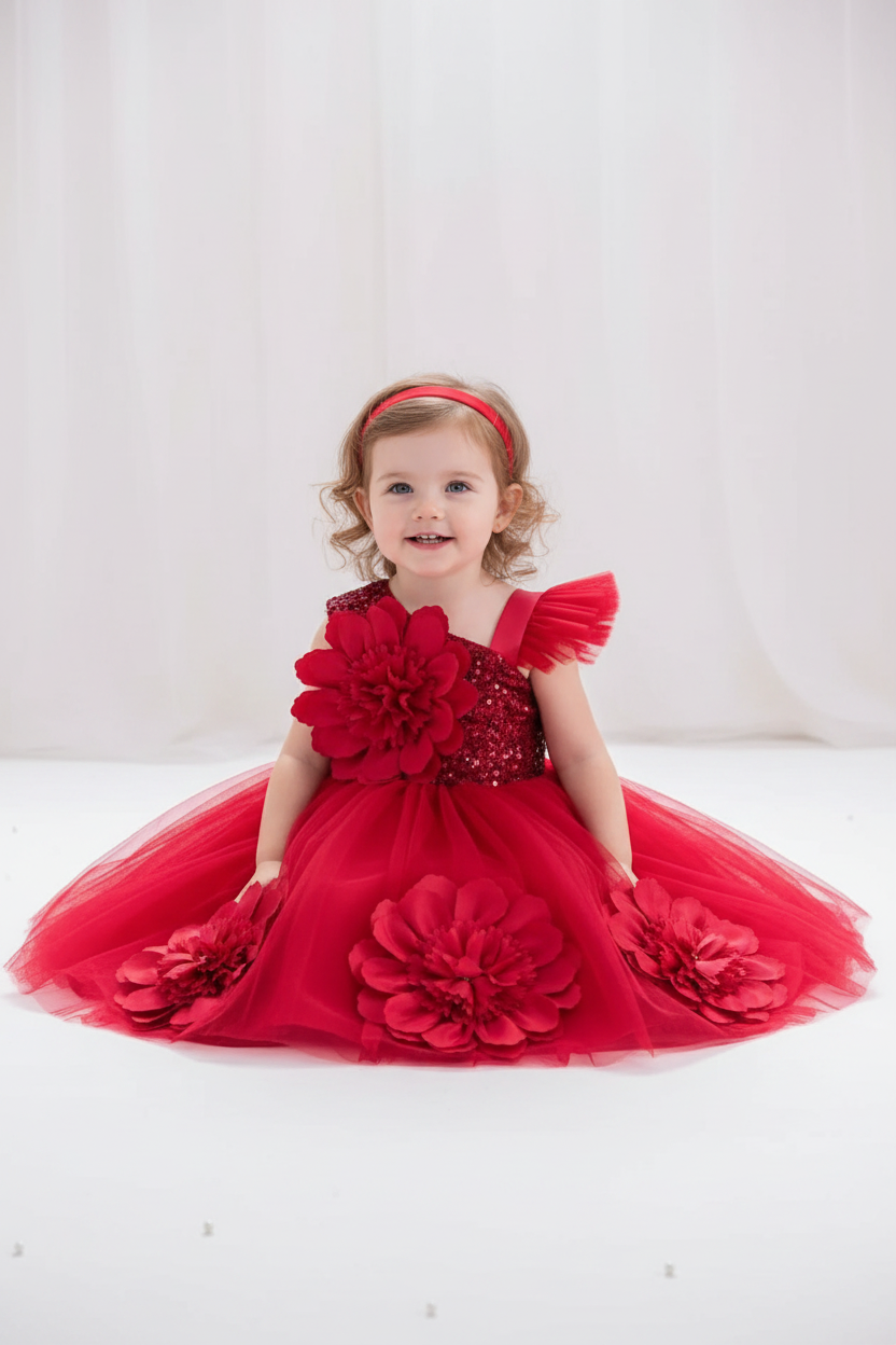 Toddler & Little Girls Birthday & Party Butterfly Dress - URBANPICK FASHION