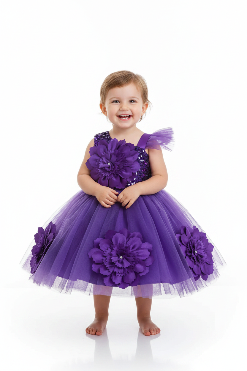 Toddler & Little Girls Birthday & Party Butterfly Dress - URBANPICK FASHION