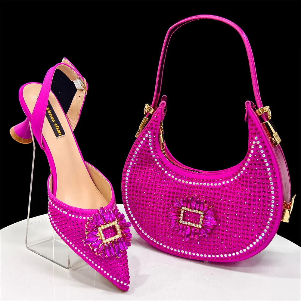 Italian Shoes And Bag Sets EDG1-21 - URBANPICK FASHION