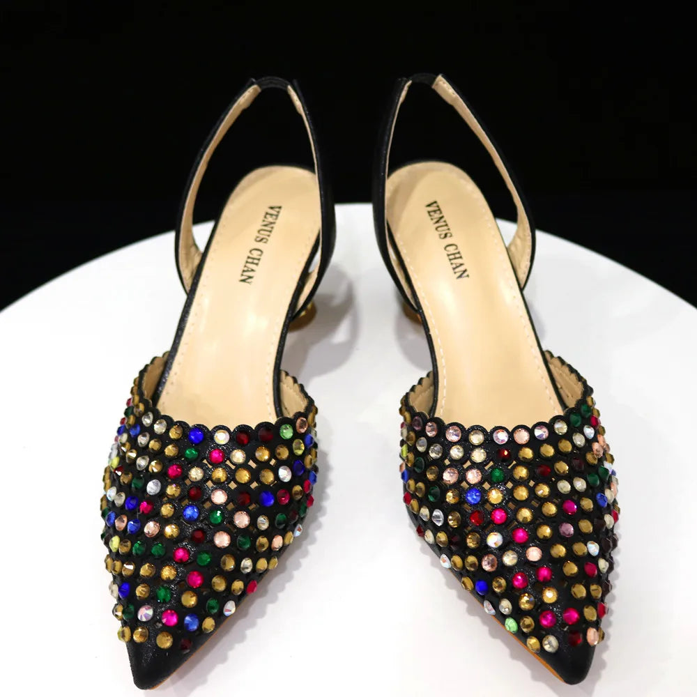 New Diamond Design Shoe and Bag Set - URBANPICK FASHION