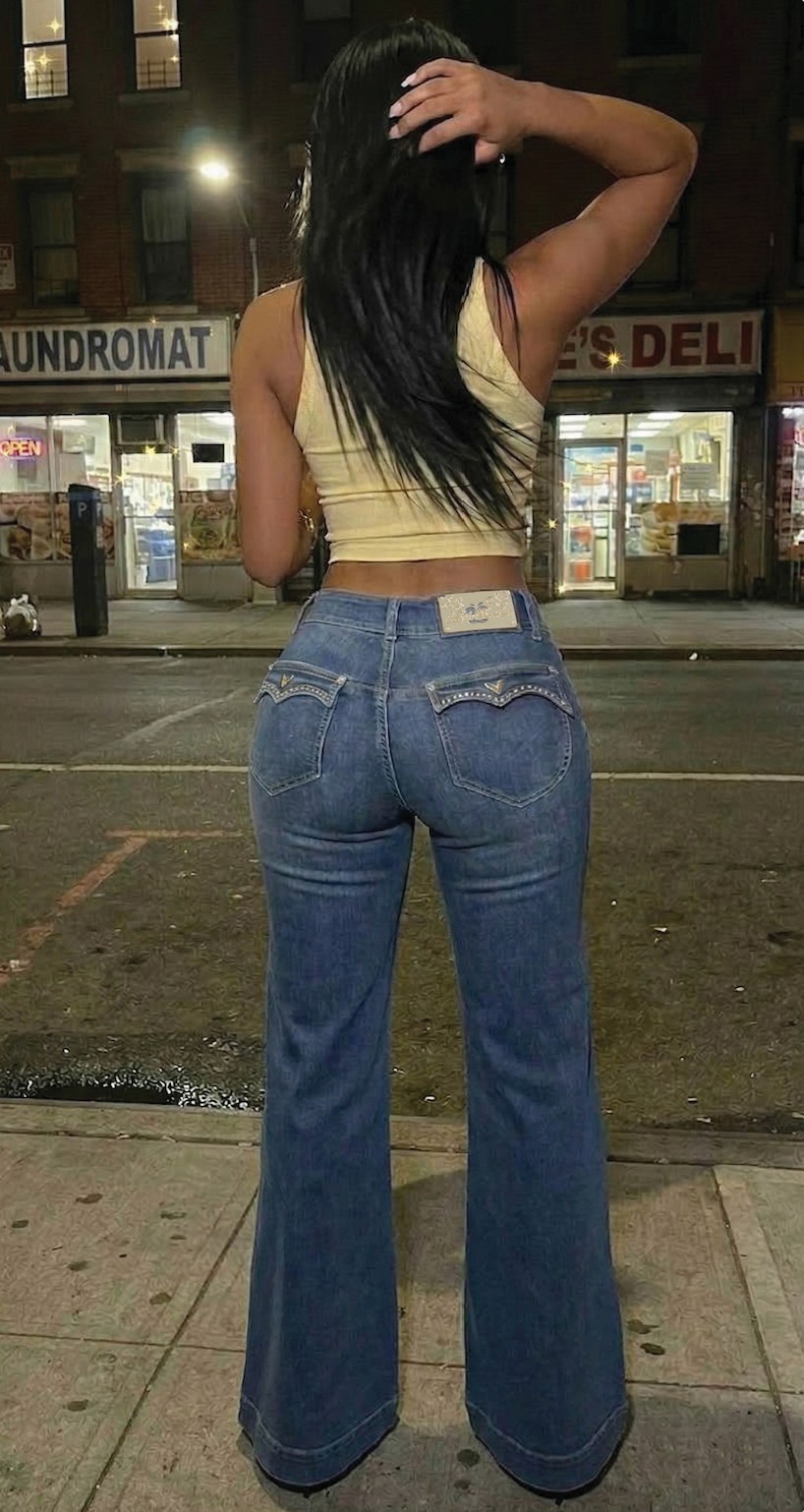 Forbidden Fit Wide Leg Jean - Savage Wash - URBANPICK FASHION