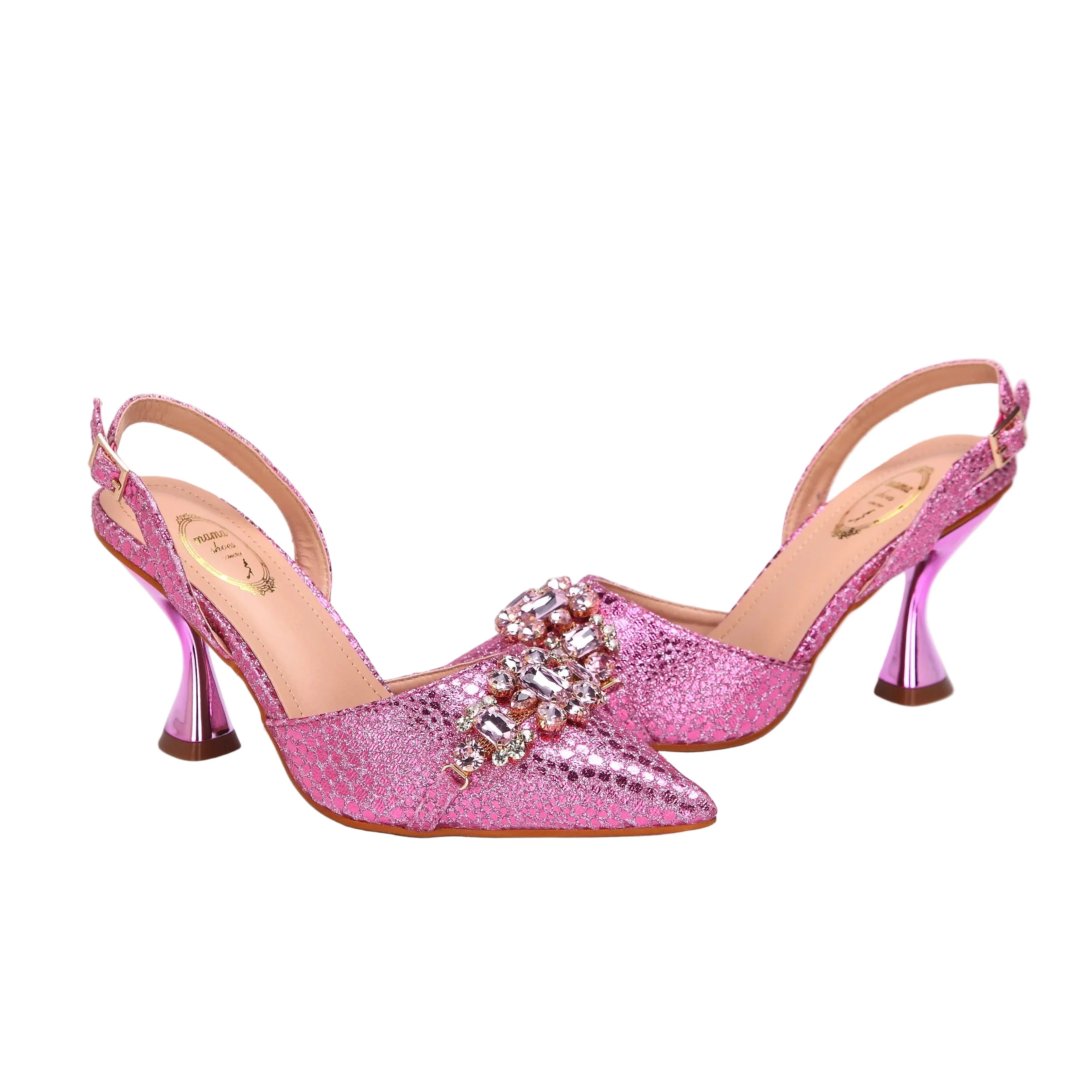 Women's Shoes and Bag Set with Pointed Toe EDN349 - URBANPICK FASHION