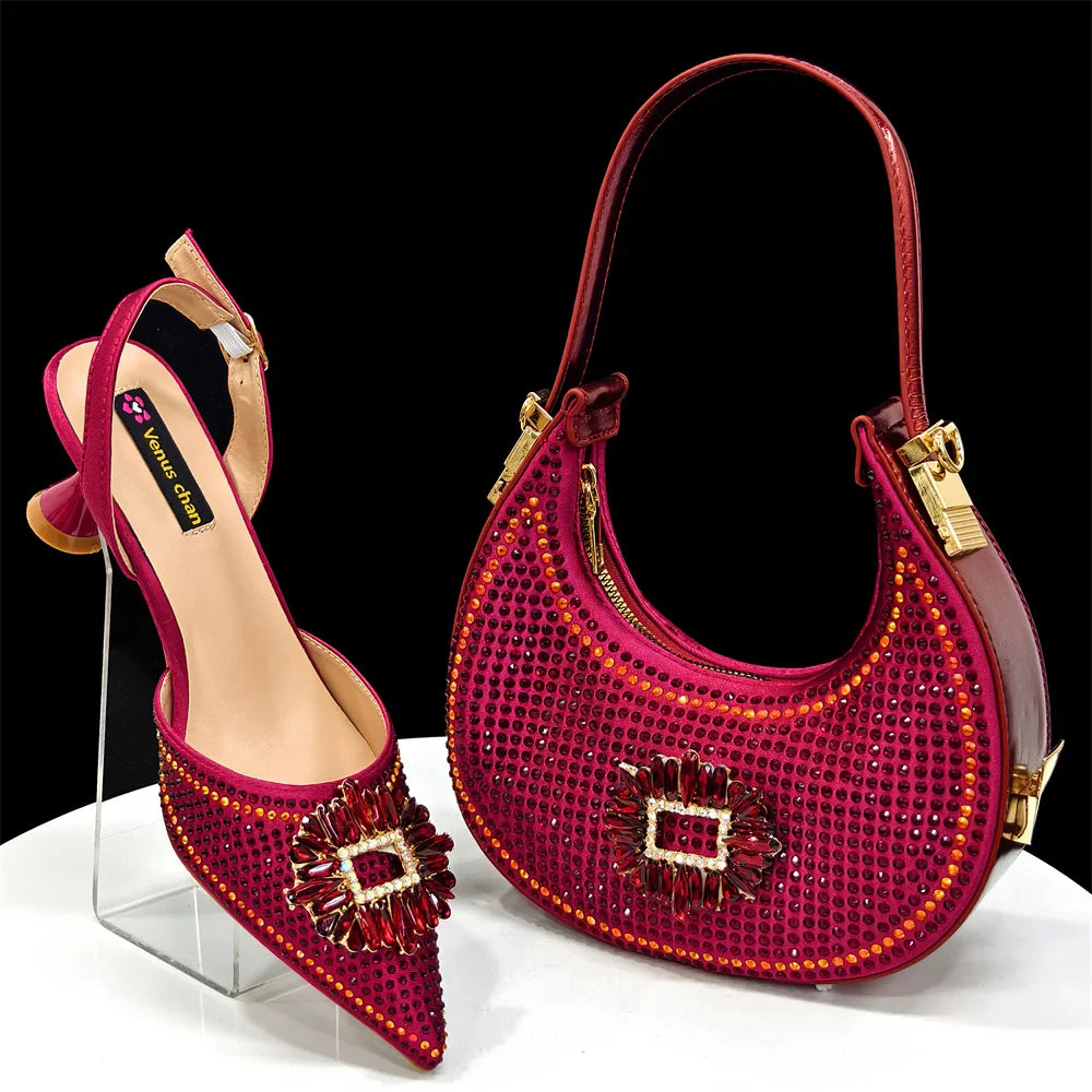 Italian Shoes And Bag Sets EDG1-21 - URBANPICK FASHION
