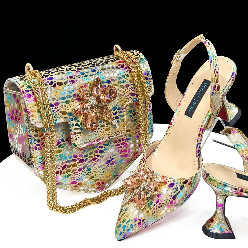 Italian Fuchsia Shoes And Bag Sets ED1990 - URBANPICK FASHION