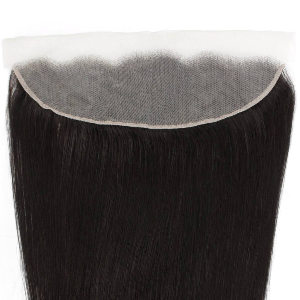 Brazilian Straight 13x4 Transparent Lace Human Hair Frontal - URBANPICK FASHION