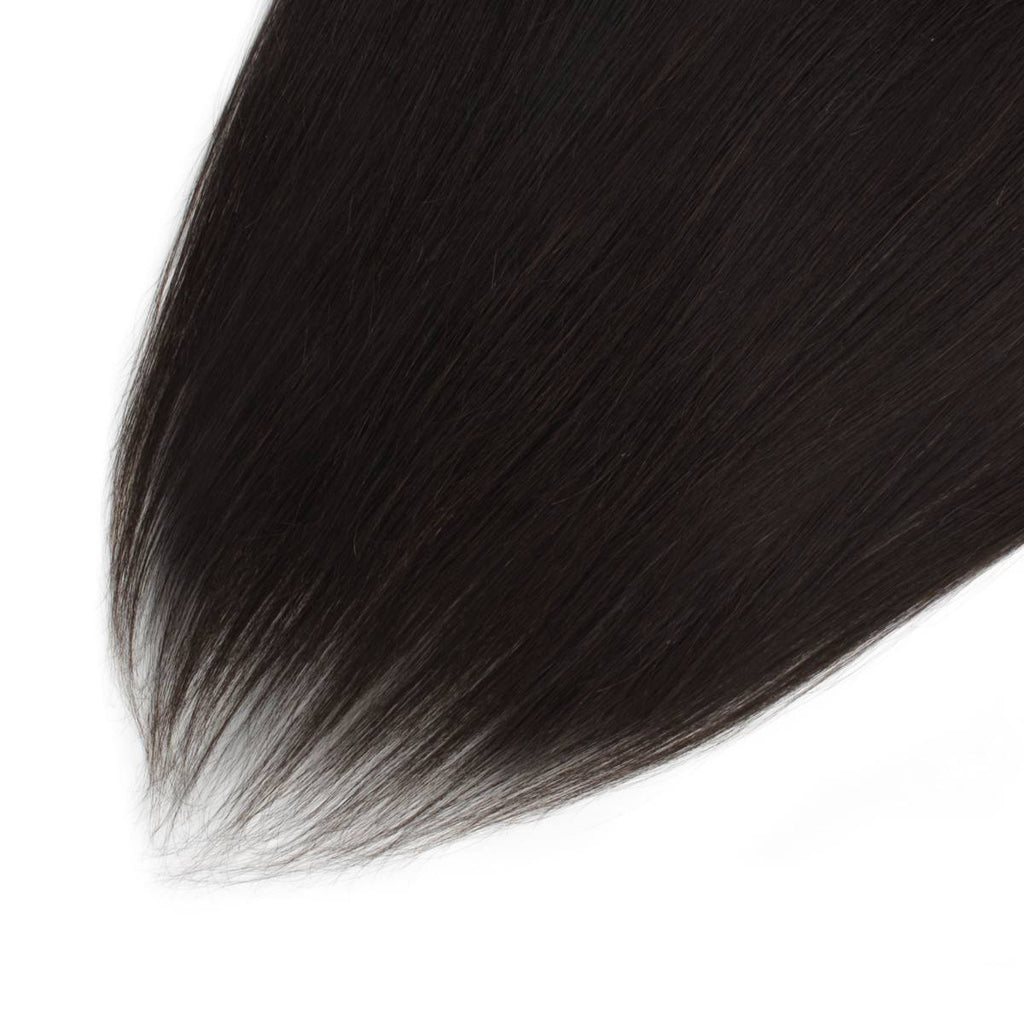 Brazilian Straight 13x4 Transparent Lace Human Hair Frontal - URBANPICK FASHION