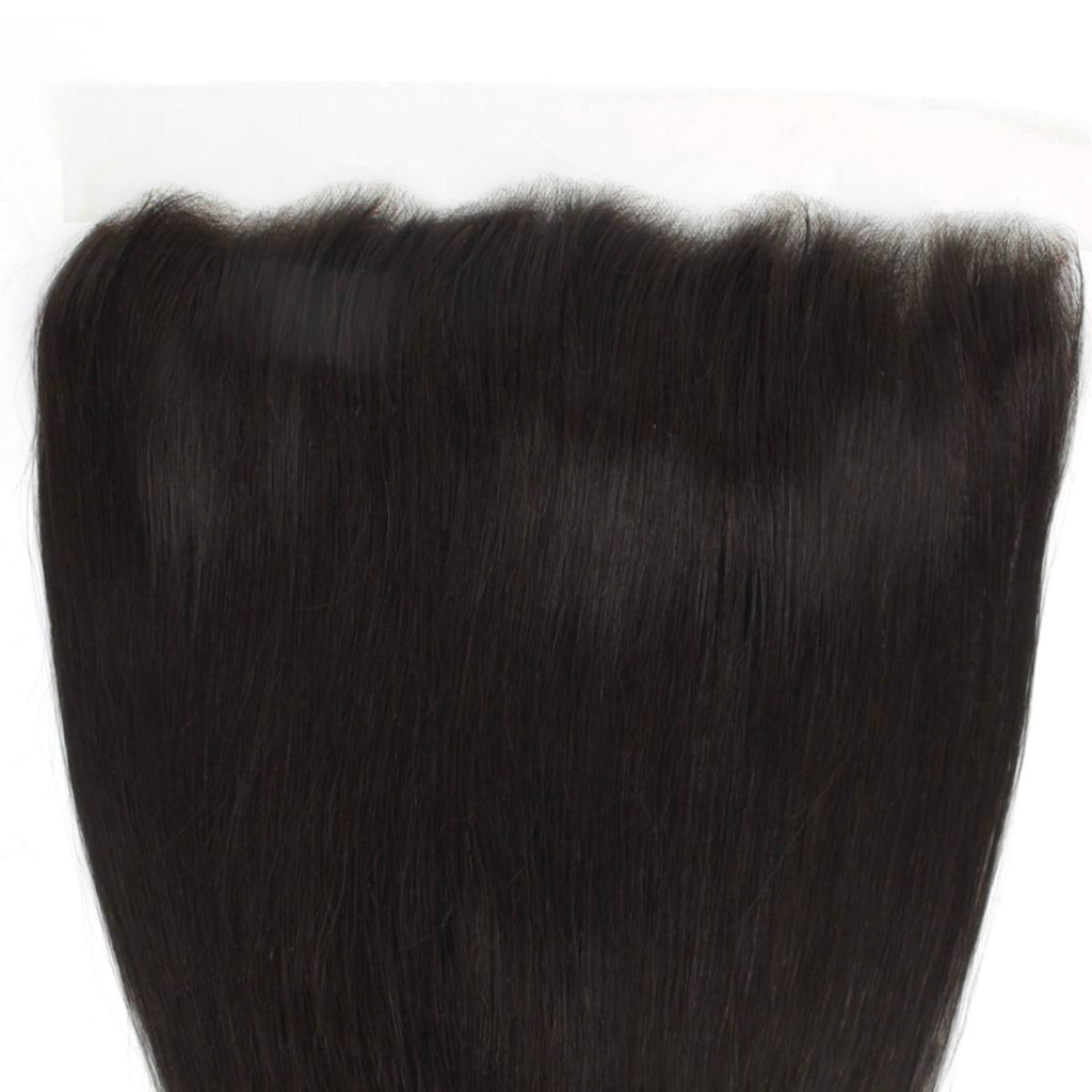 Brazilian Straight 13x4 Transparent Lace Human Hair Frontal - URBANPICK FASHION