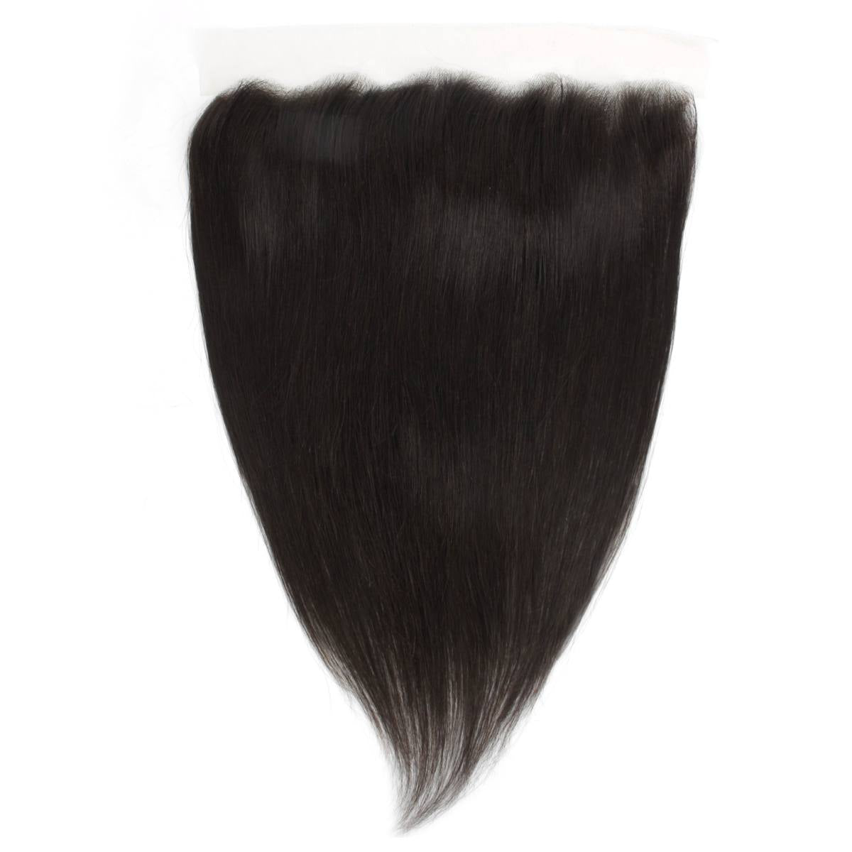 Brazilian Straight 13x4 Transparent Lace Human Hair Frontal - URBANPICK FASHION