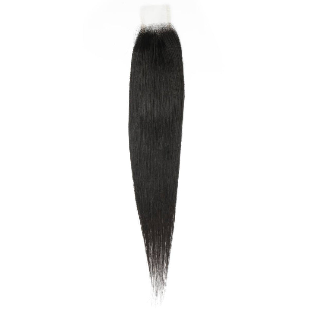 Brazilian Silky Straight 2x6 Transparent Lace Human Hair Closure - URBANPICK FASHION