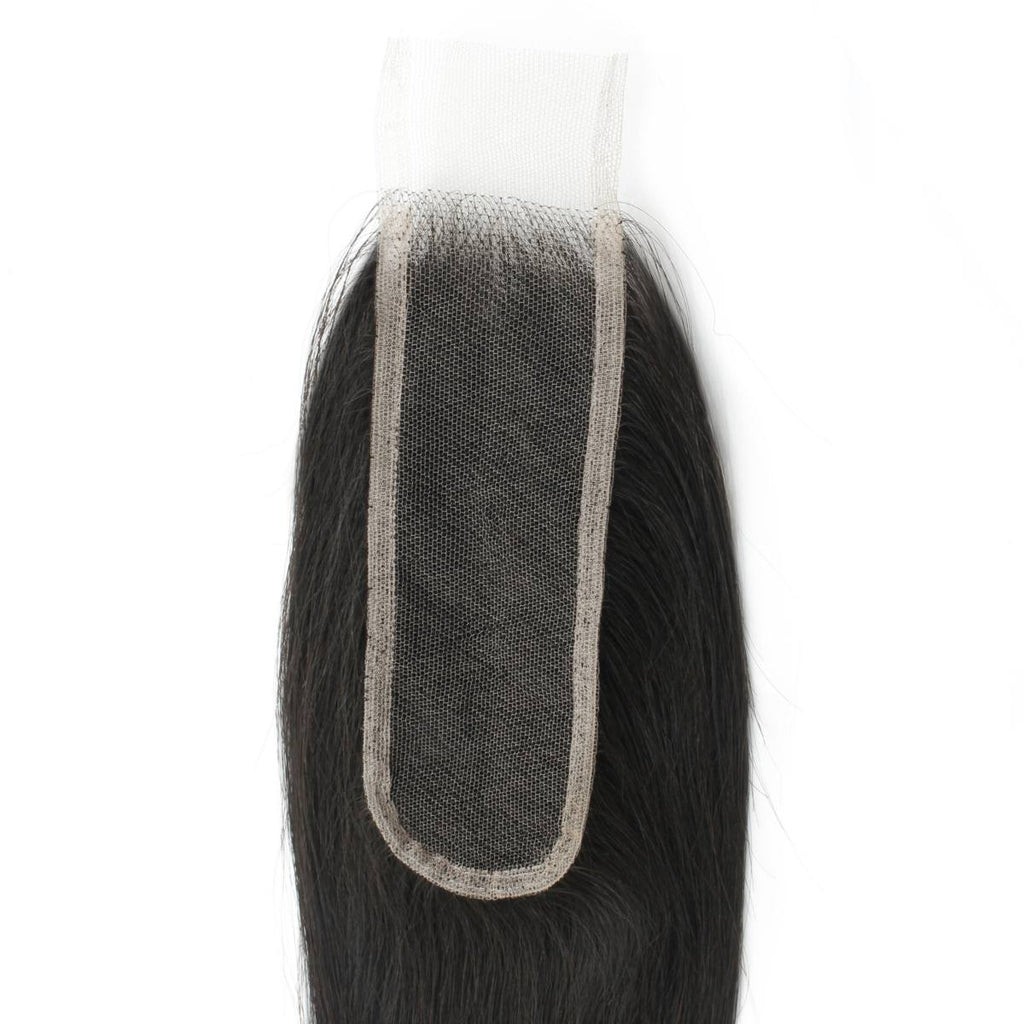 Brazilian Silky Straight 2x6 Transparent Lace Human Hair Closure - URBANPICK FASHION