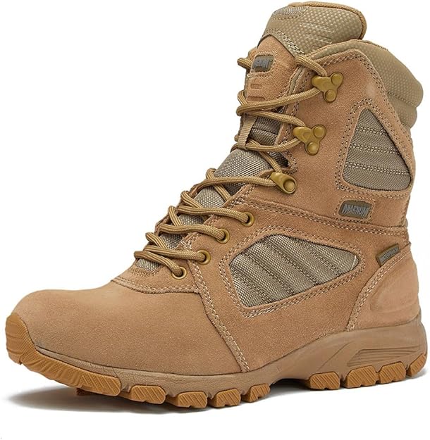 MAG STORM 8" Desert Military Tactical Boot SZ WP - URBANPICK FASHION