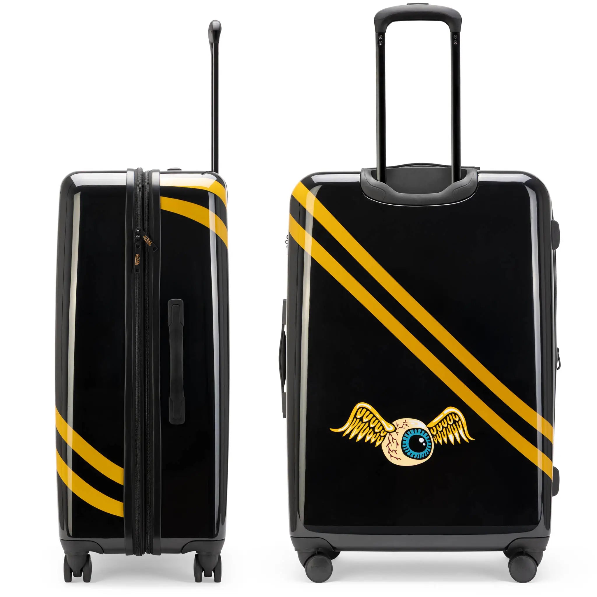 Kustom Kulture 3-Piece Expandable Hardside Spinner Luggage Set - URBANPICK FASHION