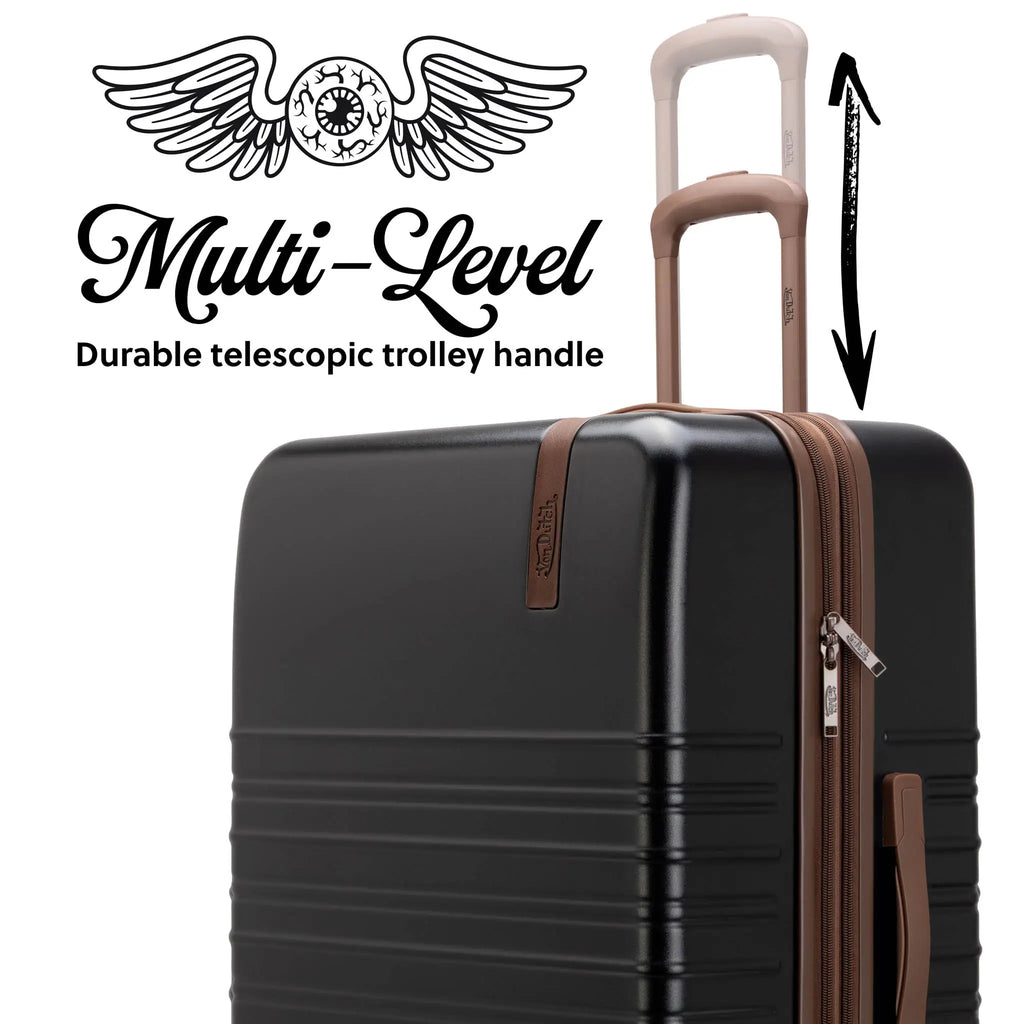 Retro Trek 3-Piece Expandable Hardside Spinner Luggage Set - URBANPICK FASHION