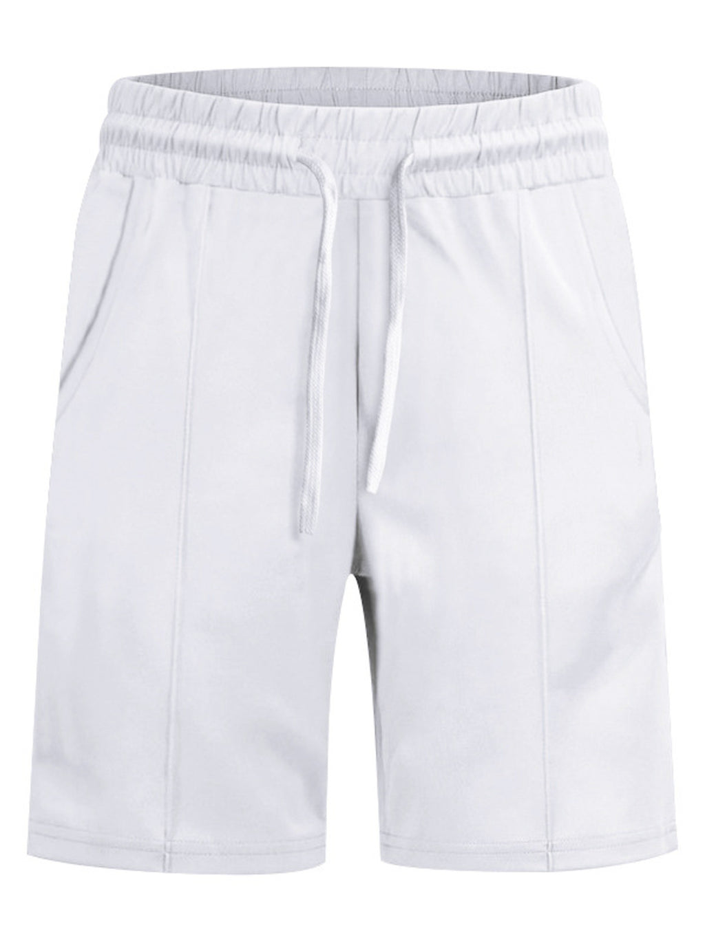 Men's Full Size V-Neck Short Sleeve T-Shirt and Shorts Set Plus Size - URBANPICK FASHION