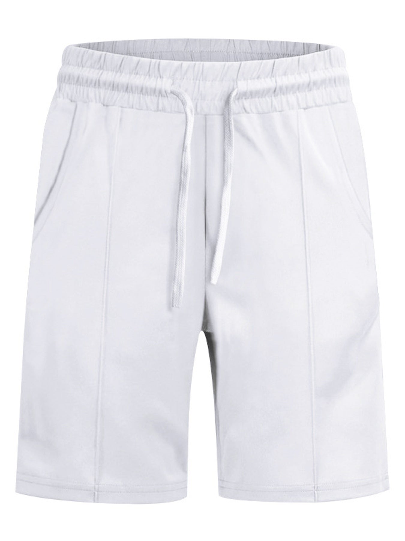 Men's Full Size V-Neck Short Sleeve T-Shirt and Shorts Set Plus Size - URBANPICK FASHION