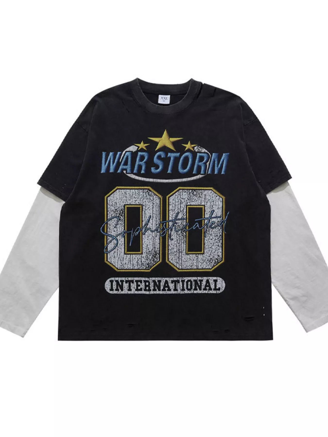 Men's Vintage War Storm "00" International Graphic T-Shirt - URBANPICK FASHION