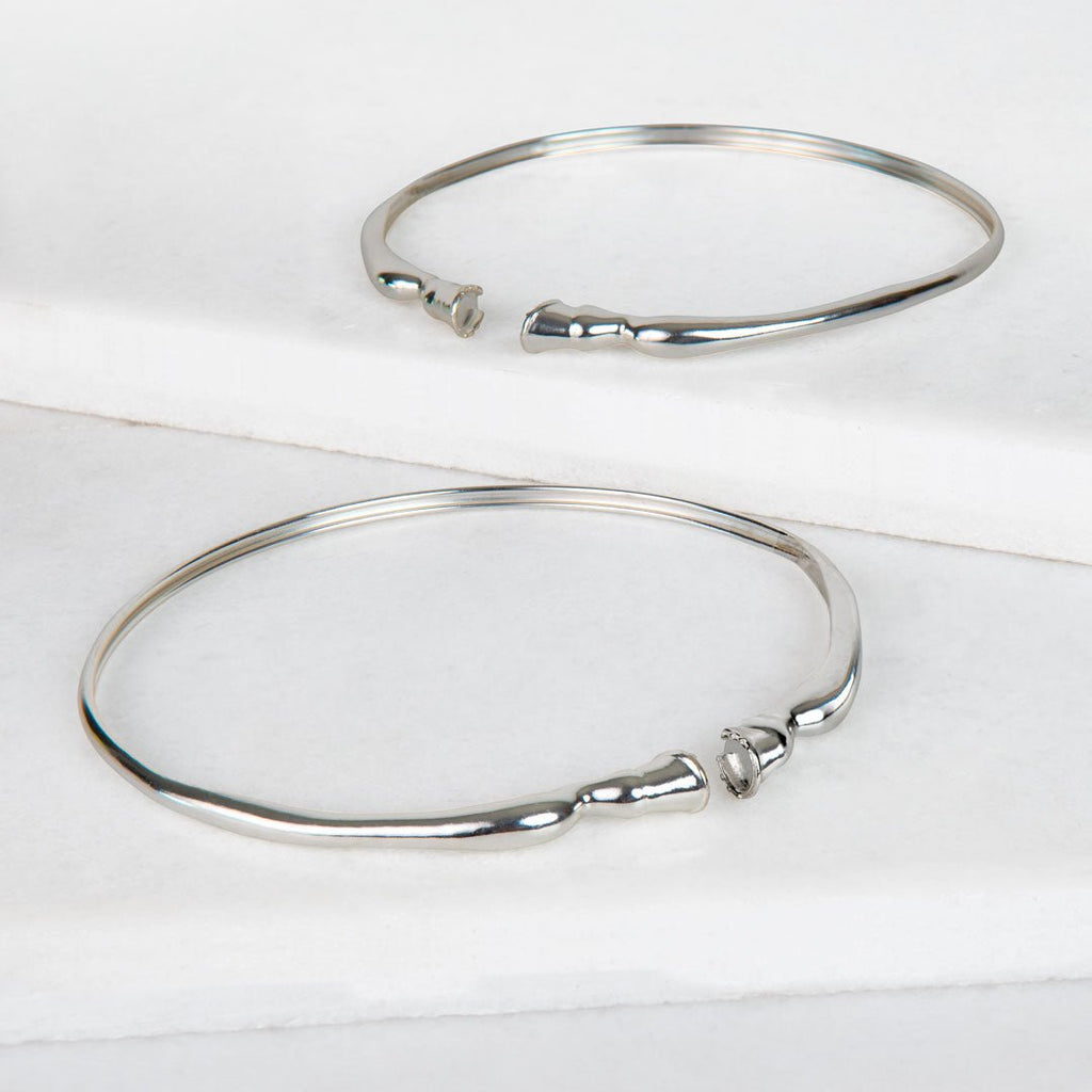 Cavallo - Horse Hoof Neck Cuff in Silver - URBANPICK FASHION
