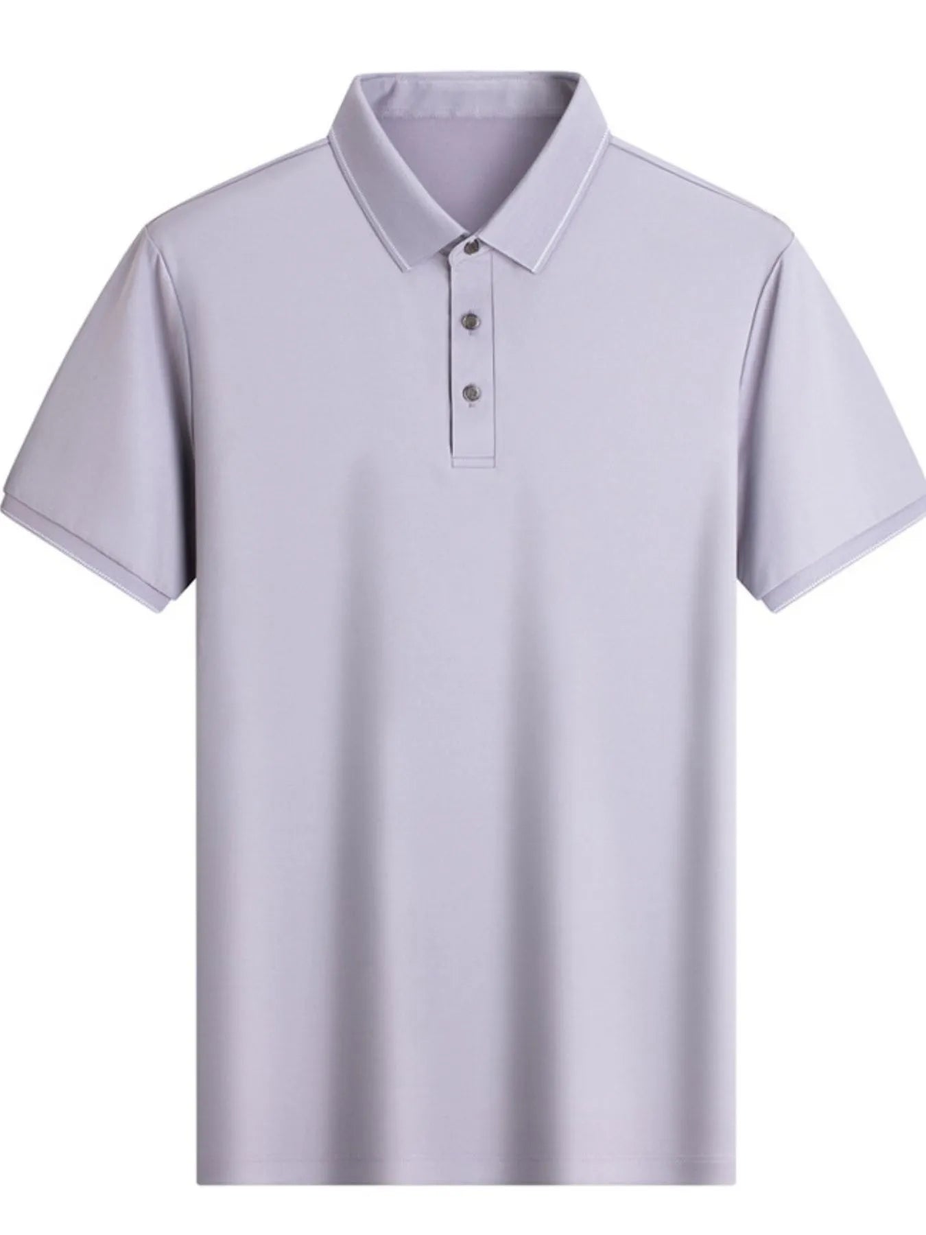 Men's Button Detail Short Sleeve Polo - URBANPICK FASHION