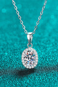 Be The One 1 Carat Moissanite Pendant Necklace - URBANPICK FASHION