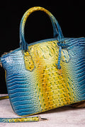 Gradient PU Leather Handbag - URBANPICK FASHION