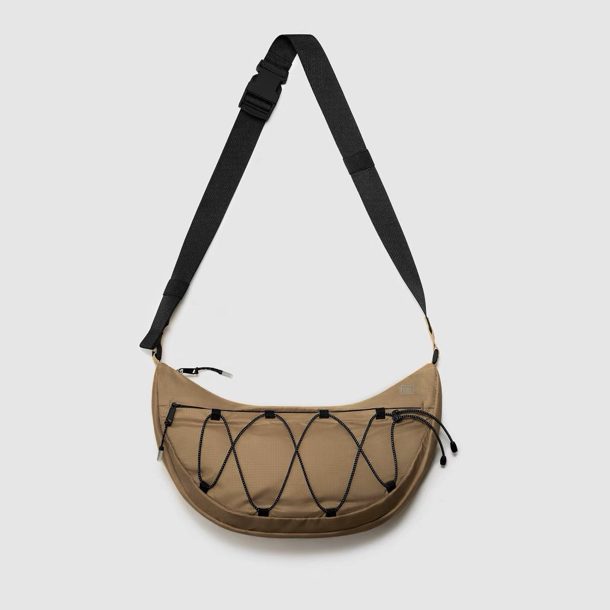 Airy Nylon Crescent Sling Bag - URBANPICK FASHION