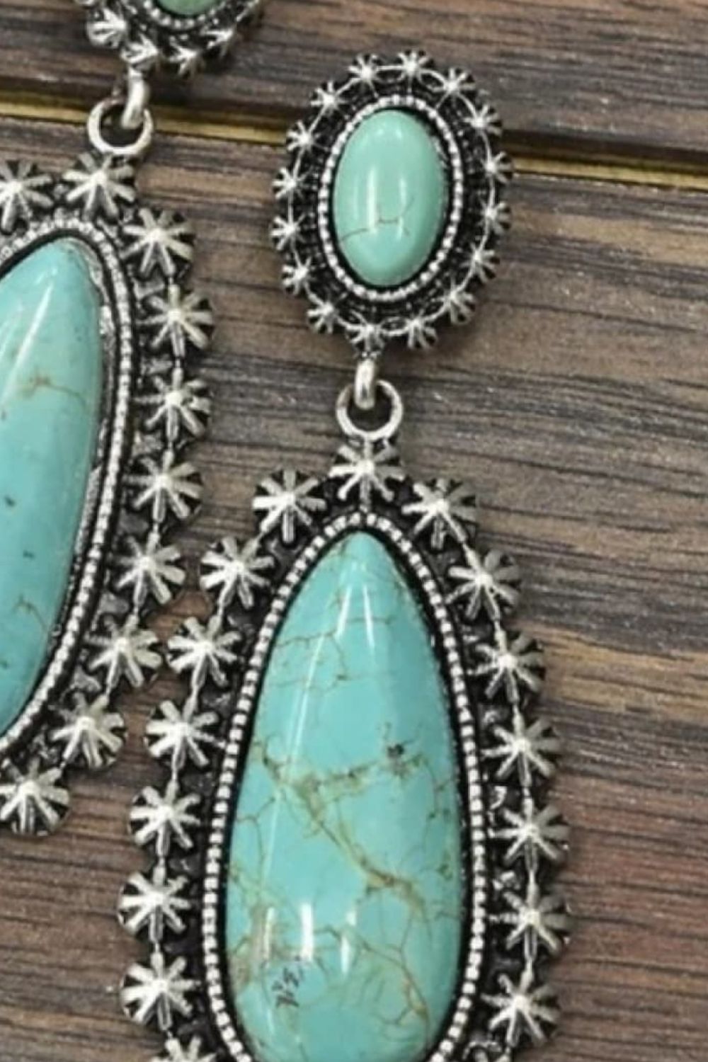 Artificial Turquoise Earrings - URBANPICK FASHION