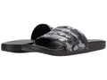 adidas Mens Adilette Comfort Slides Sandal Grey/Core Black/Grey 7 - URBANPICK FASHION