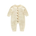 Cotton Knitted Long Sleeve Baby Romper for Boys and Girls - URBANPICK FASHION