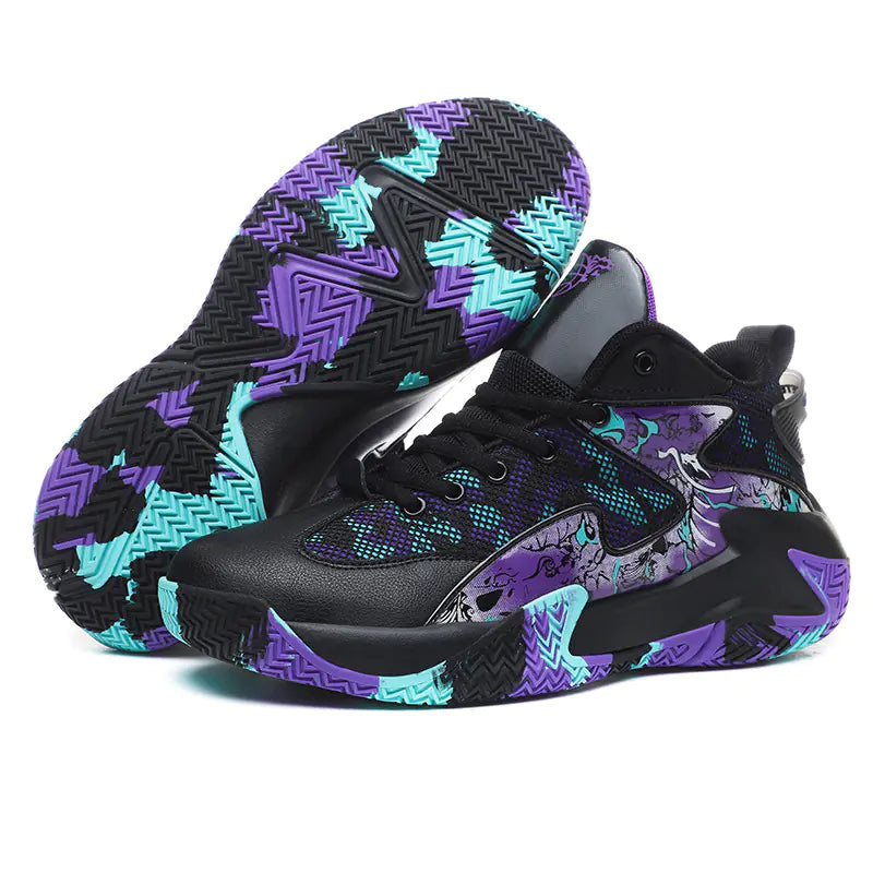 Men's Basketball Shoes for Youth and Students (Fashion) - URBANPICK FASHION