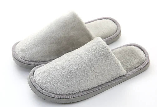 Thick Plush Slippers for Autumn and Winter Comfort - URBANPICK FASHION